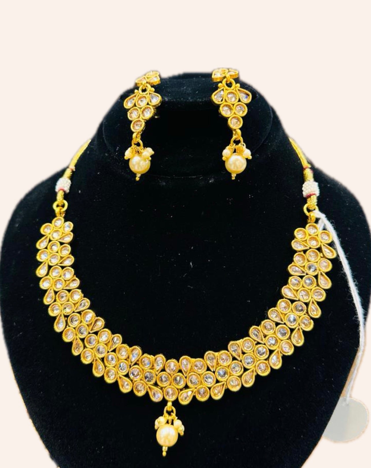 golden kundan set